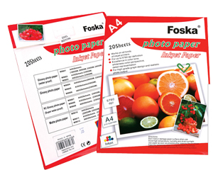 Fotopaprs matts, 10*15cm 240g/m2, 10 loksnes